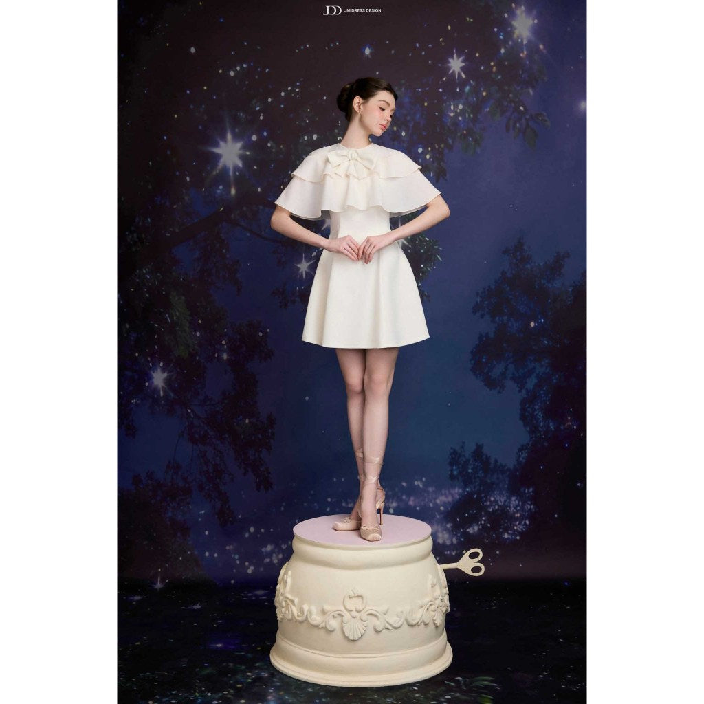 Cape Bow Dress