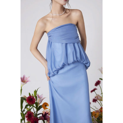 Milfoe Chiffon Long Dress