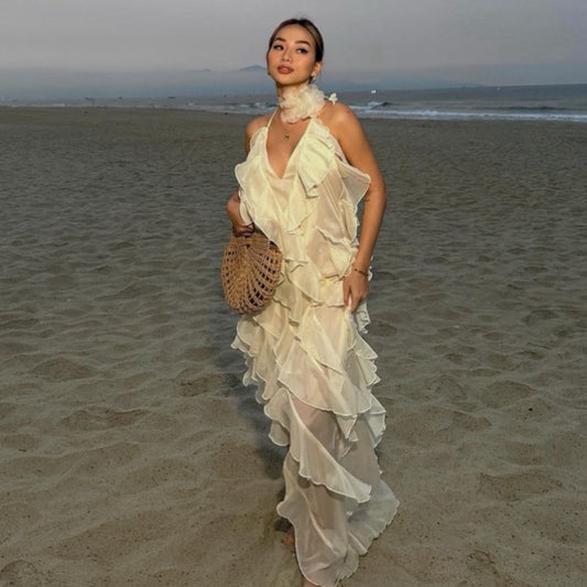 Zephyr Cream Dress