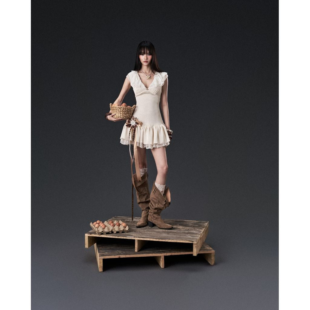 Eggshell Dress