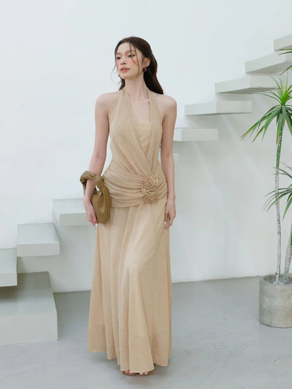 Senci Floral Waist Dress