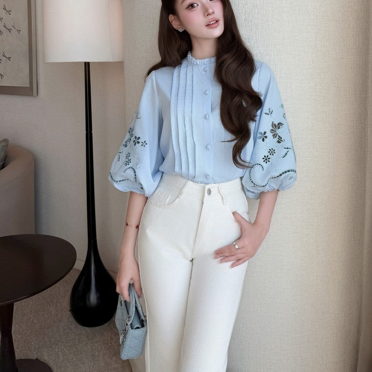 Mavie Embroidered Shirt