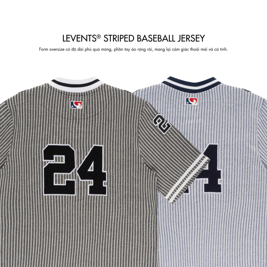 Jersey Levents Striped Baseball