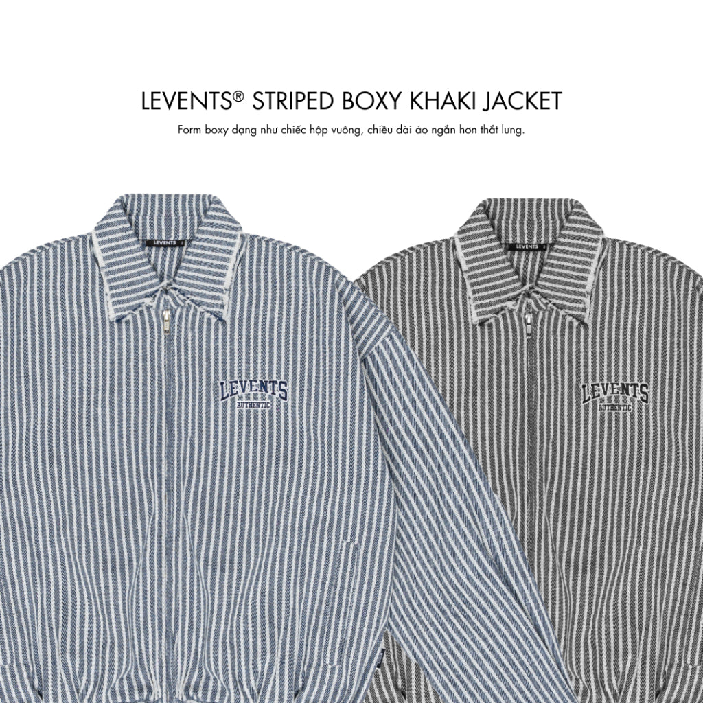 Levents Striped Boxy Jacket