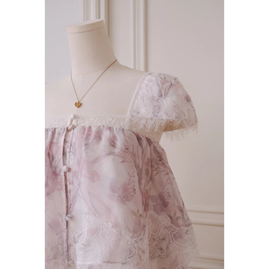 Flora Lace Top