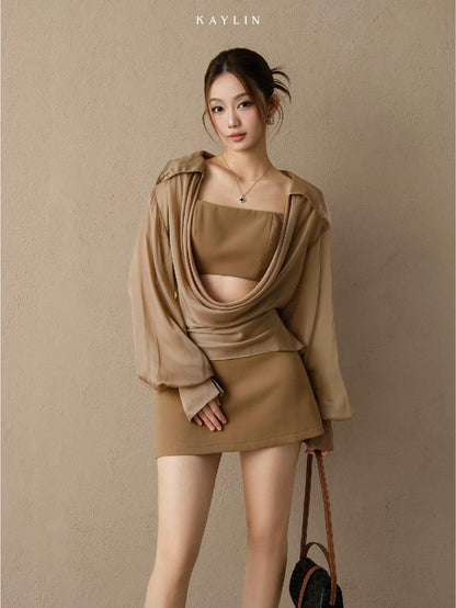 Chiffon set