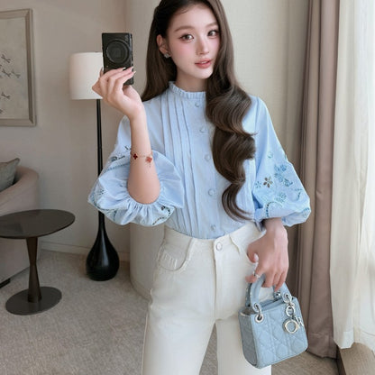 Mavie Embroidered Shirt
