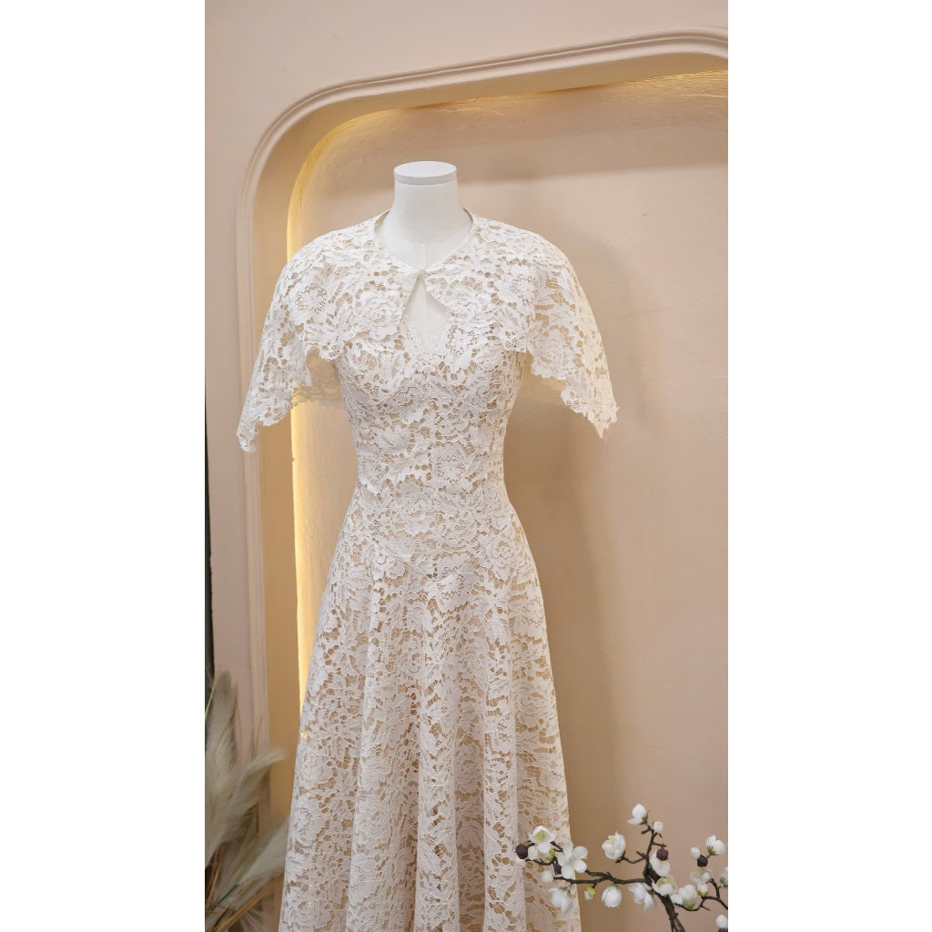 Lace Flare Dress