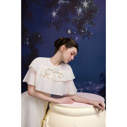 Cape Bow Dress