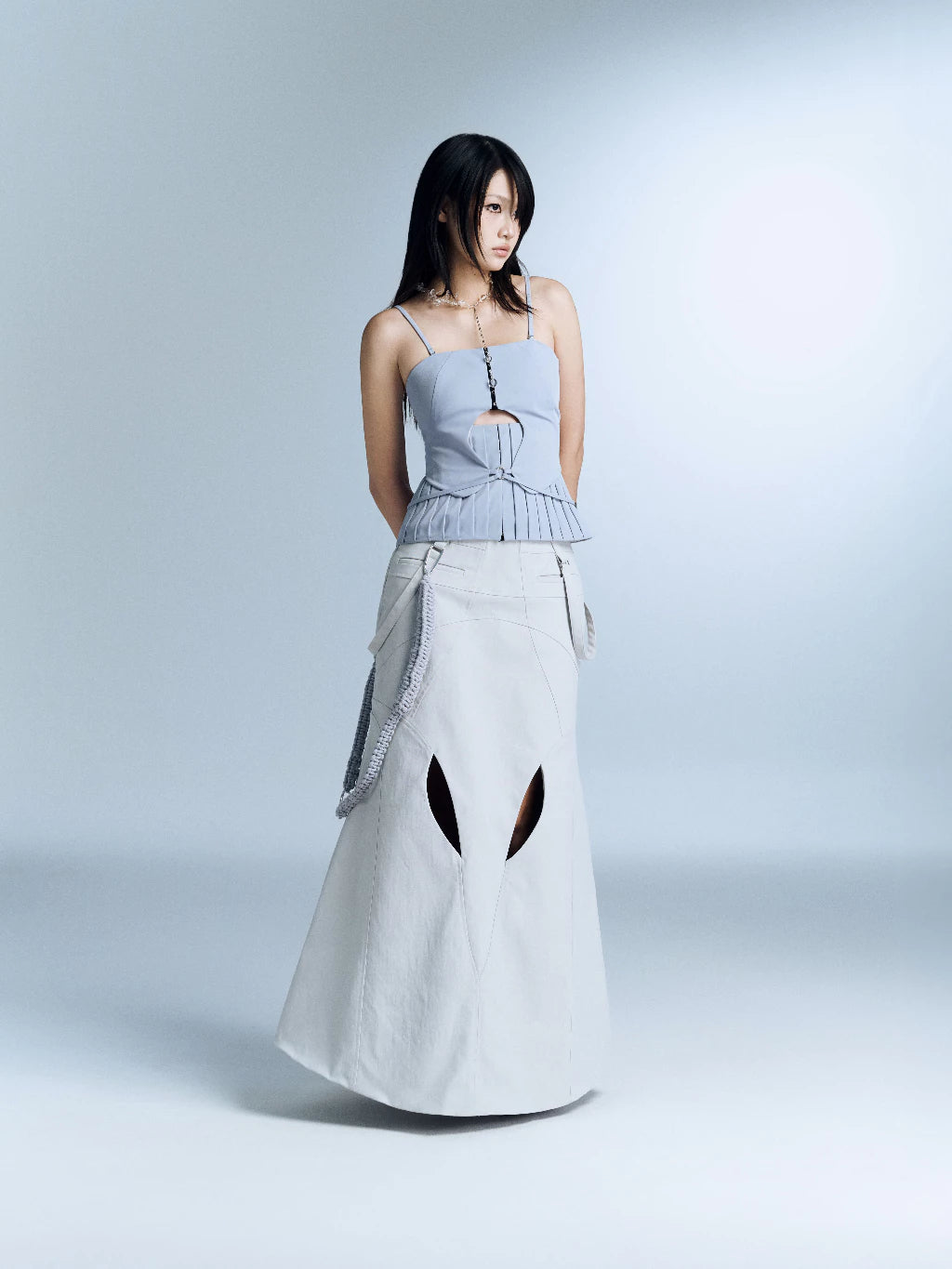SEAGRAVE SKIRT (GRAY)