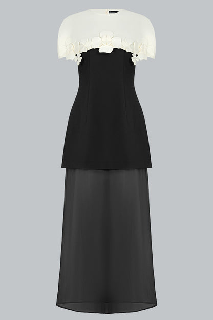 Silk Layered Party Dress