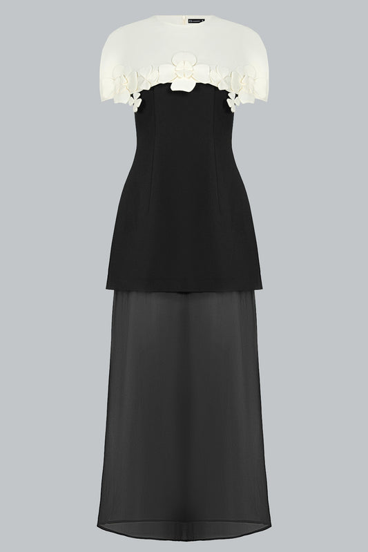 Silk Layered Party Dress