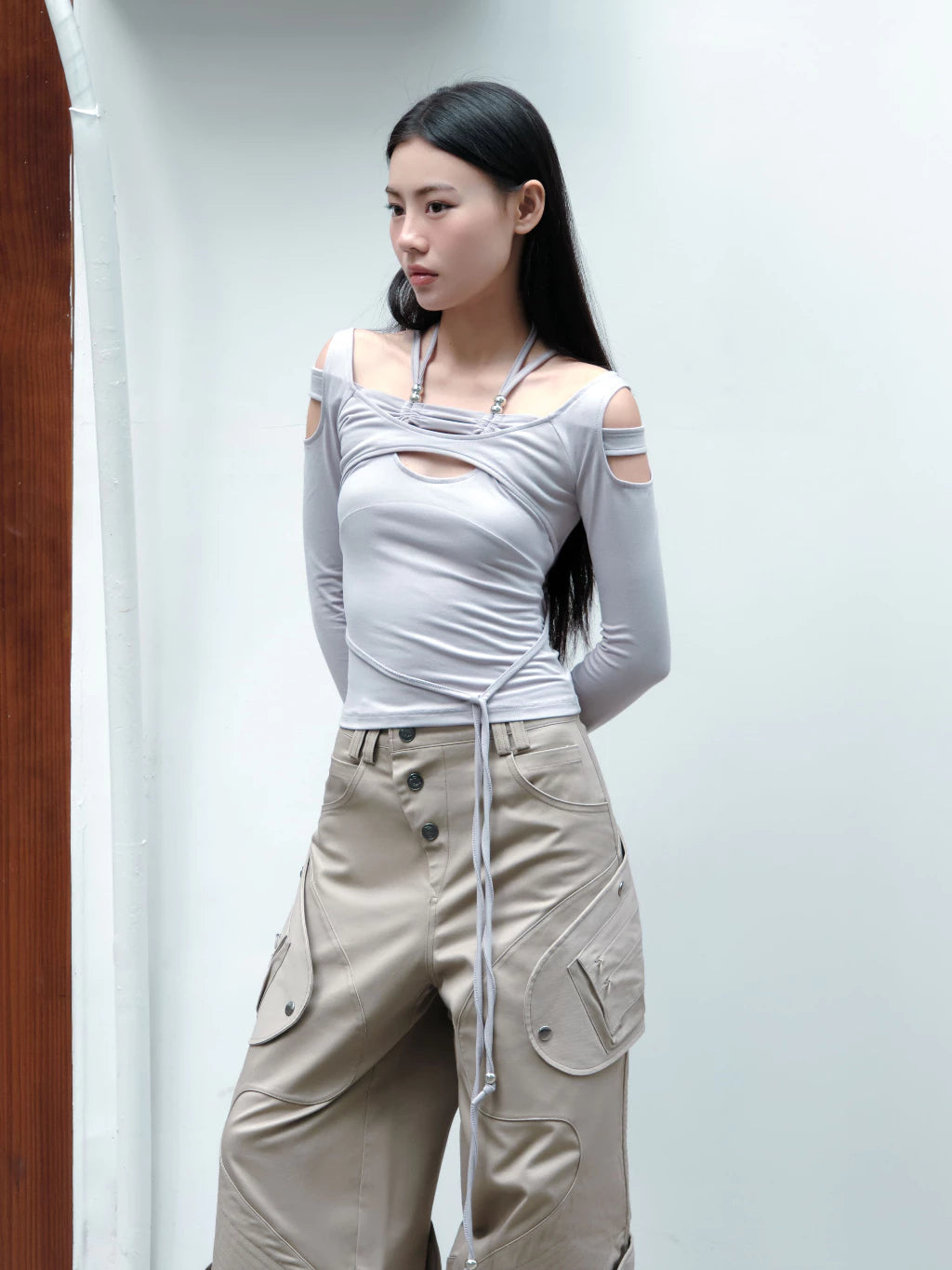 PAISLEY PANTS (BEIGE)