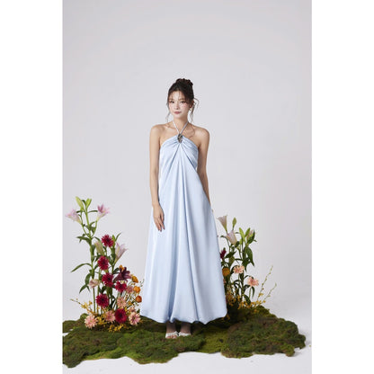 Quiero Halter Maxi Dress