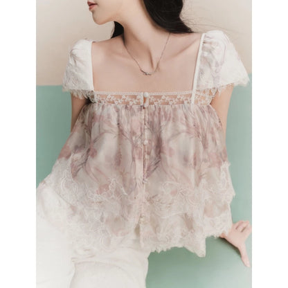 Flora Lace Top