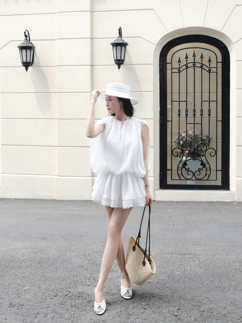 Trixsyn Flare Mini Dress