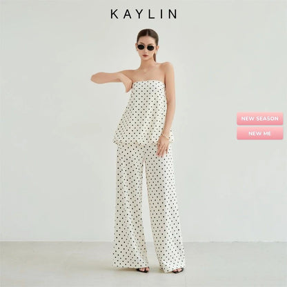 Polka Dot Tube Set