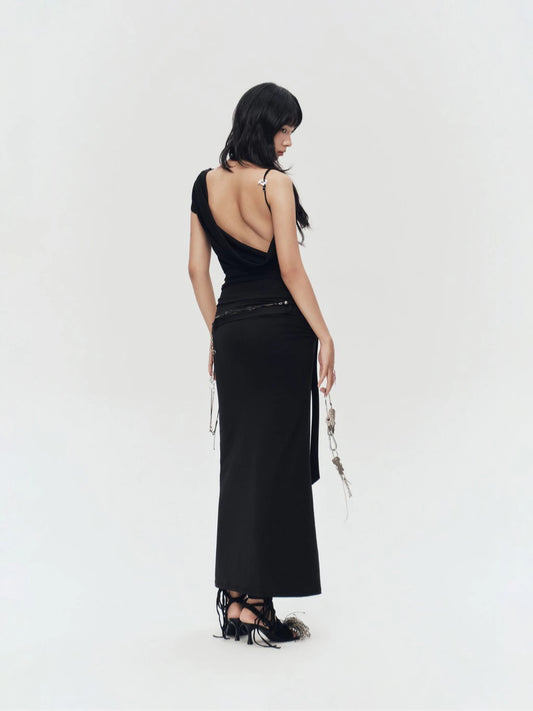 SELWYN SKIRT (BLACK)