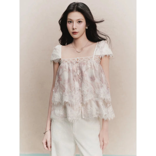 Flora Lace Top