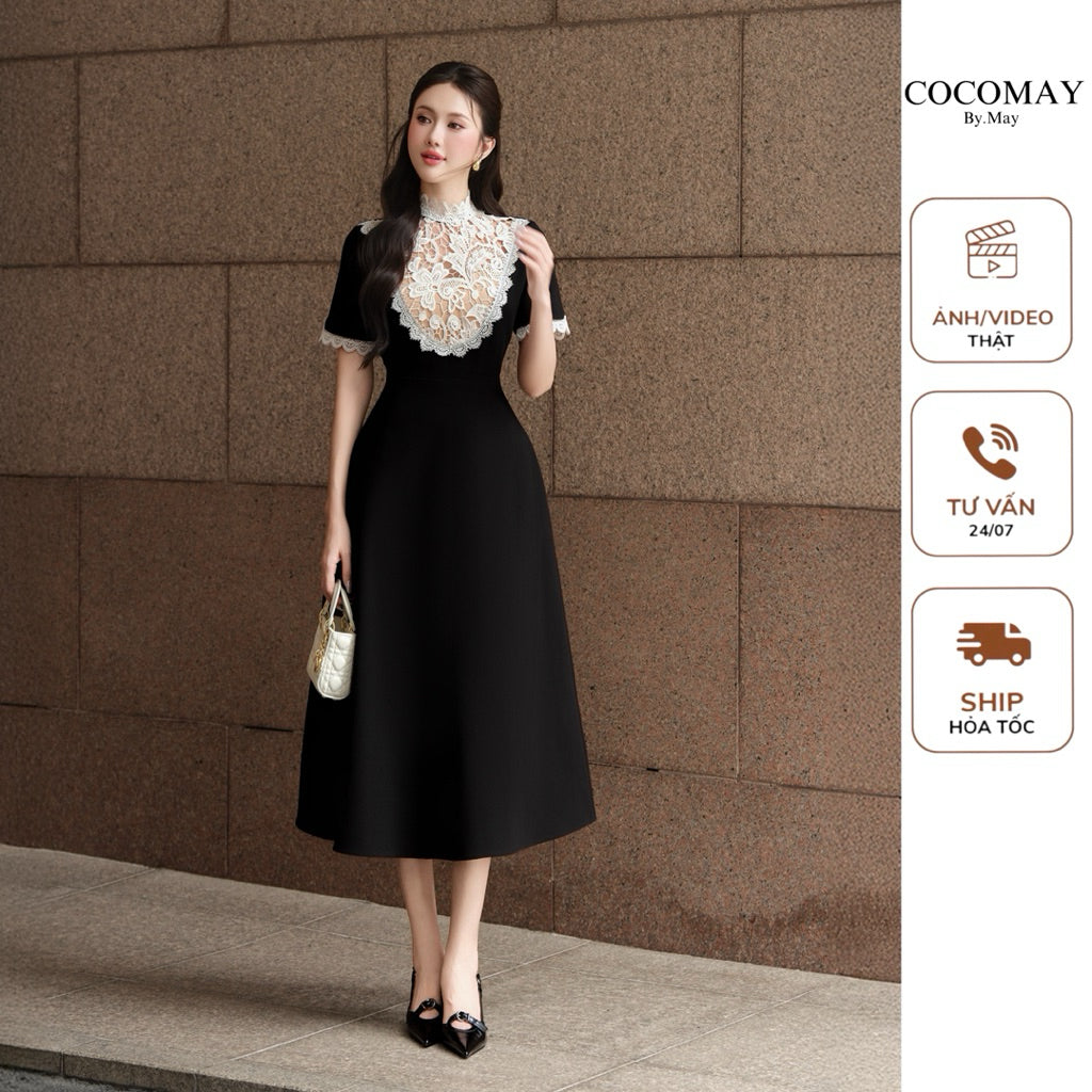 Noir Fleur Dress