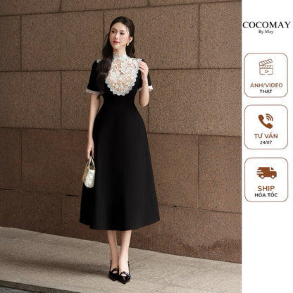 Noir Fleur Dress