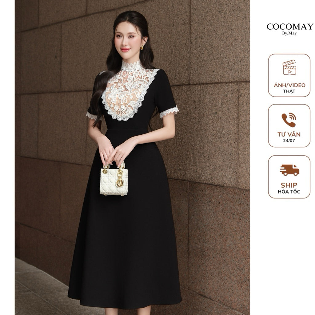 Noir Fleur Dress