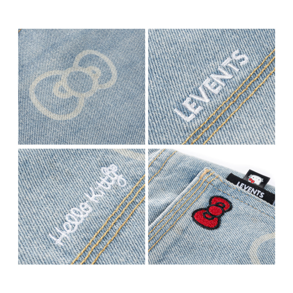 Hello Kitty Monogram Jeans