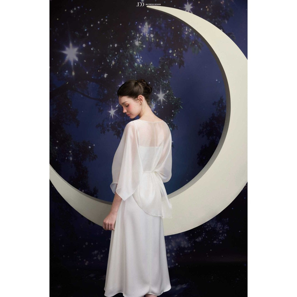 Silk Cape Dress