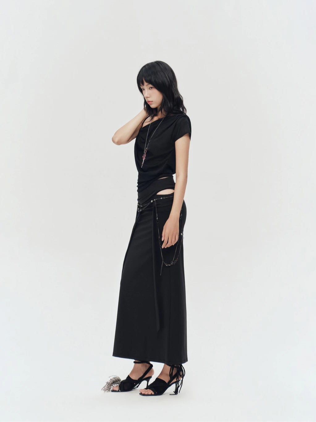 SELWYN SKIRT (BLACK)