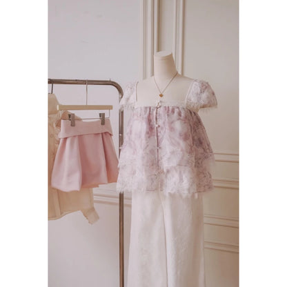 Flora Lace Top
