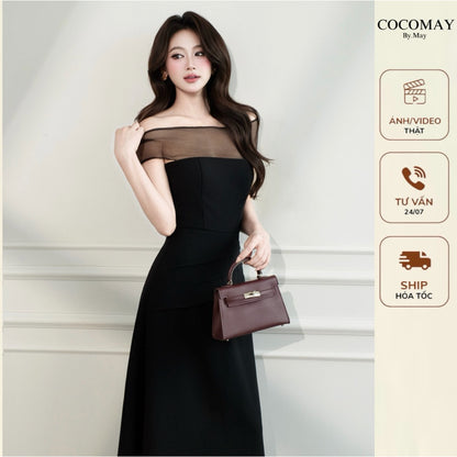 Noir Veil Dress