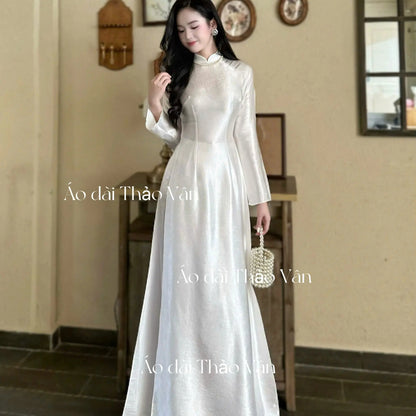 Cloud Silk Ao Dai