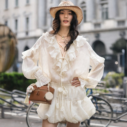 Como Lace Blouse