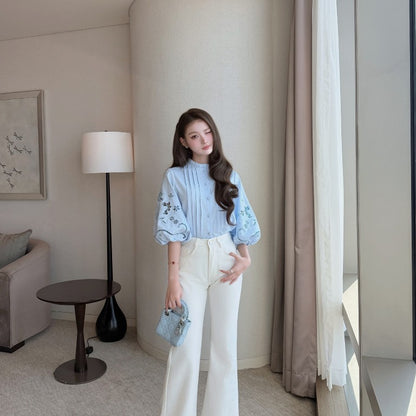 Mavie Embroidered Shirt