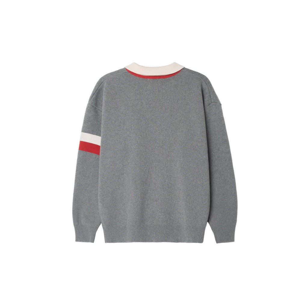 Legacy Polo Knit Sweater