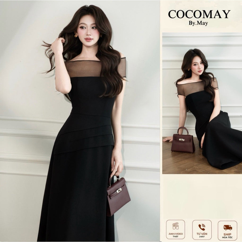 Noir Veil Dress