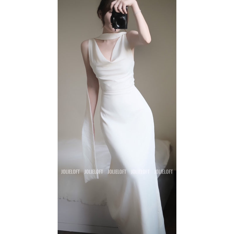 JOLIE Silk Maxi Dress