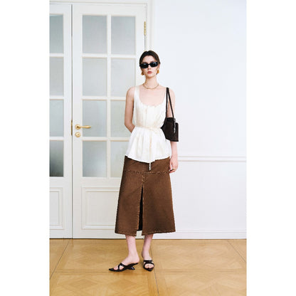 Rime Pleat Top