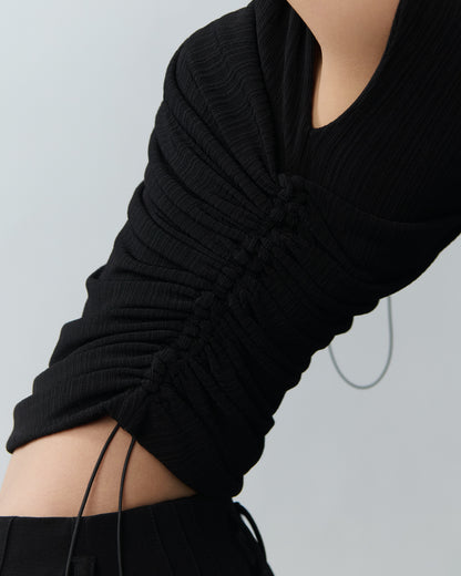 Korean-style knit top