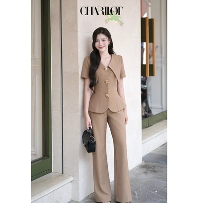 Mango Checked Office Set