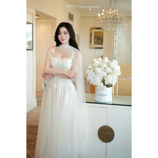 Ivory Bloom Gown