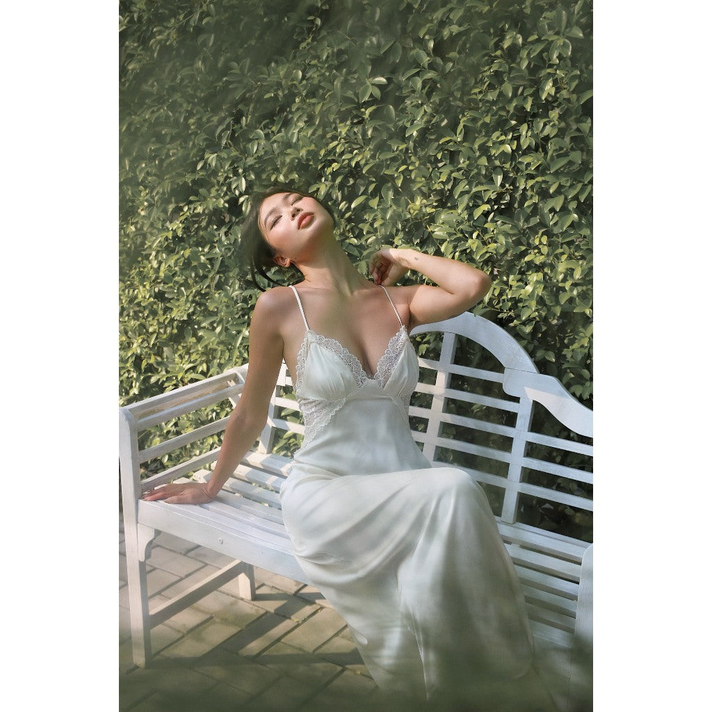 Phoebe Silk Lace Nightdress