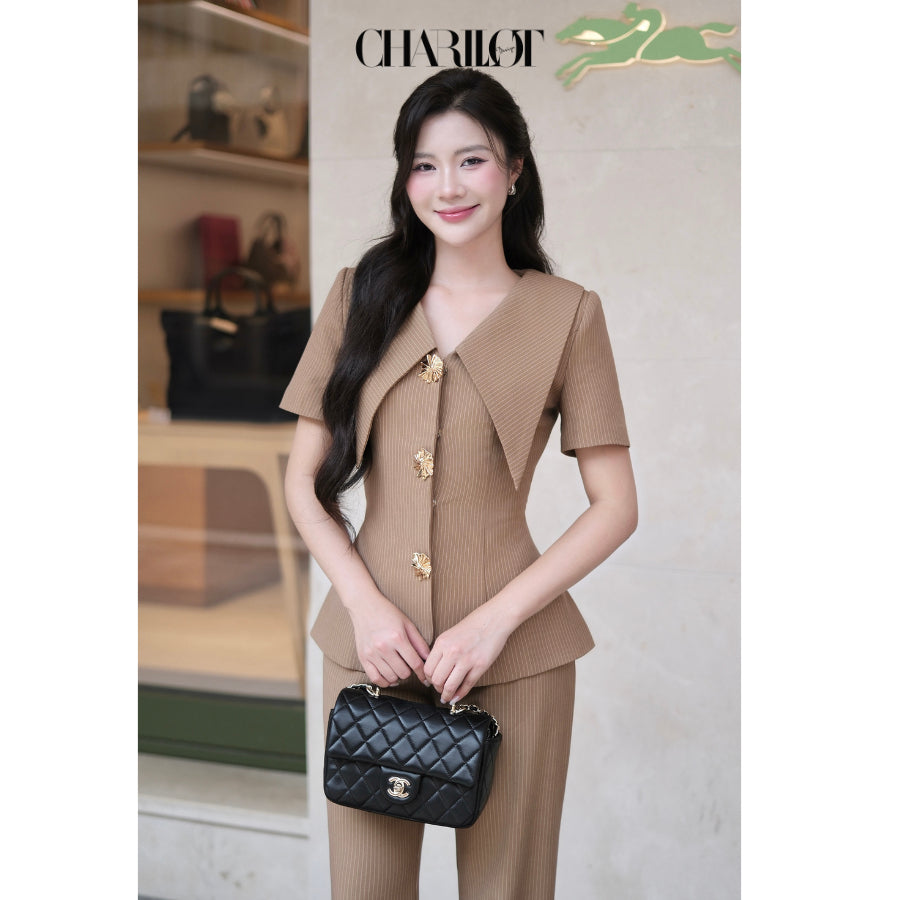 Mango Checked Office Set