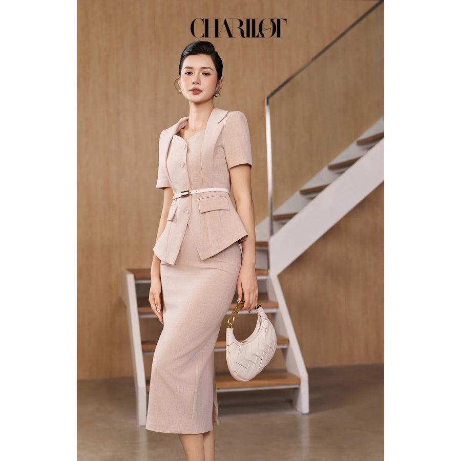 Square Neck Suit Set