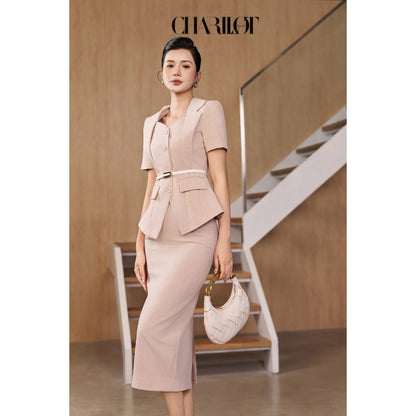 Square Neck Suit Set