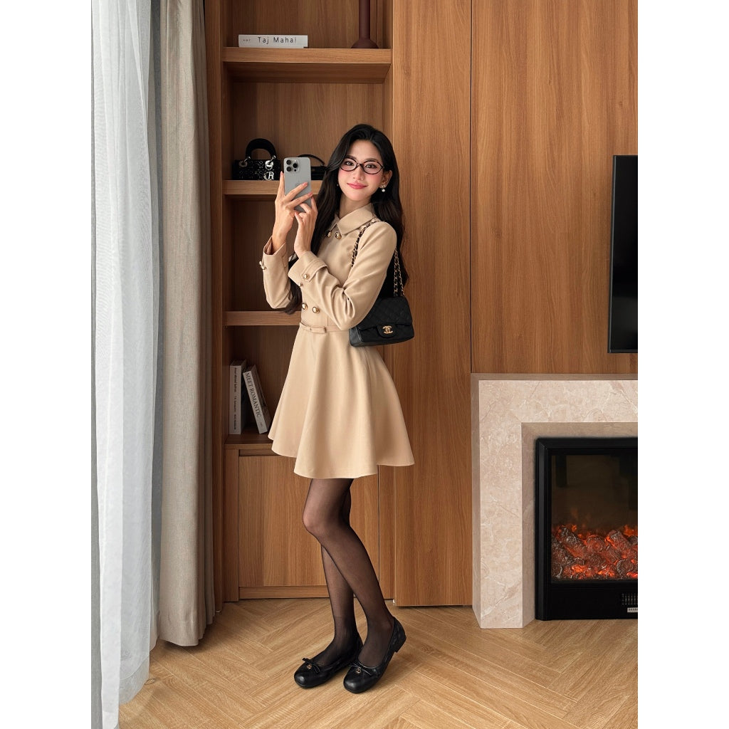 Cherie A-Line Office Dress