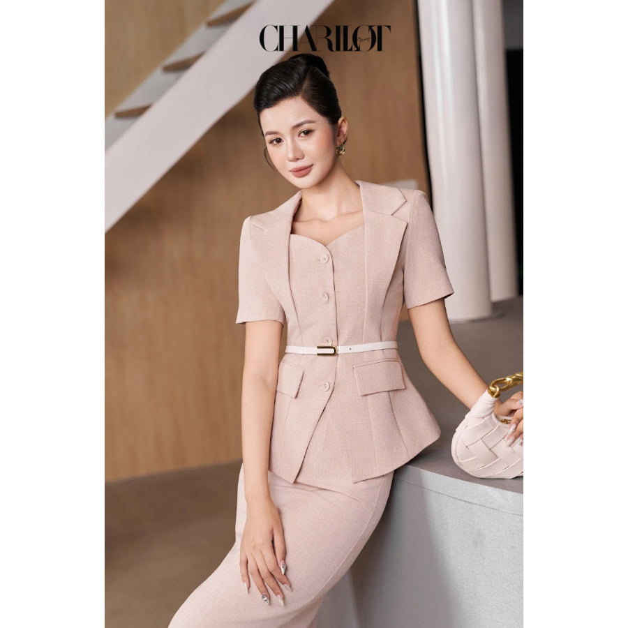 Square Neck Suit Set