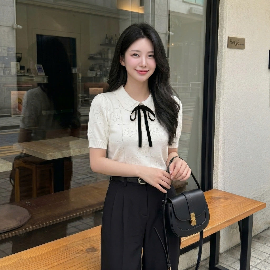 Floral Knit Top