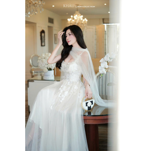 Ivory Bloom Gown