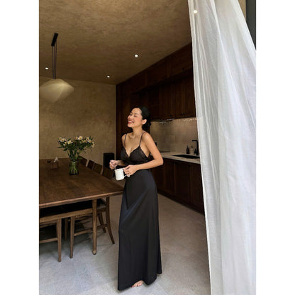 Phoebe Silk Lace Nightdress